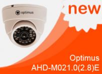 Угол обзора шире. Новая камера Optimus AHD-M021.0(2.8)E